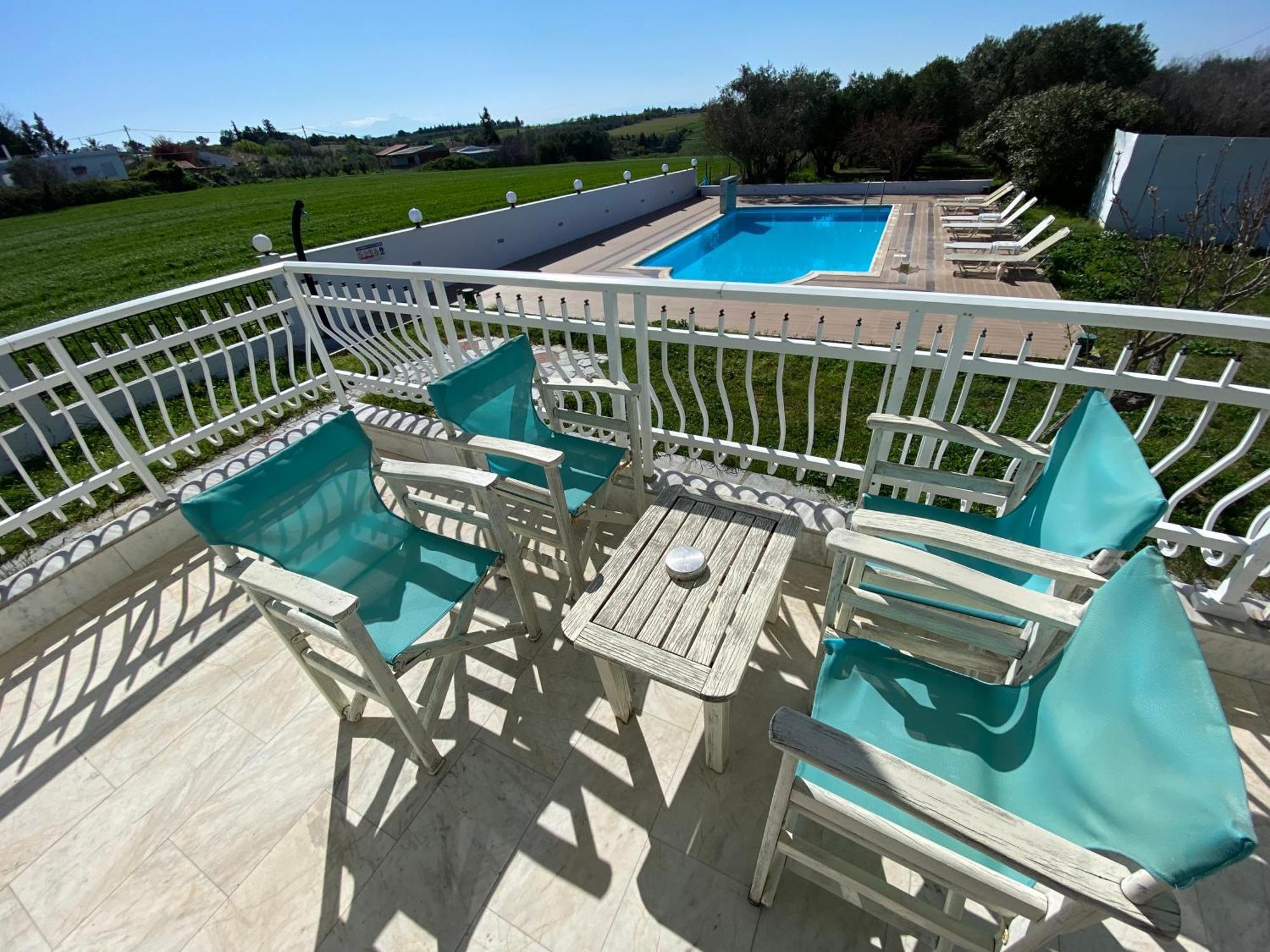Villa Blue Apartments Agia Triada  Extérieur photo