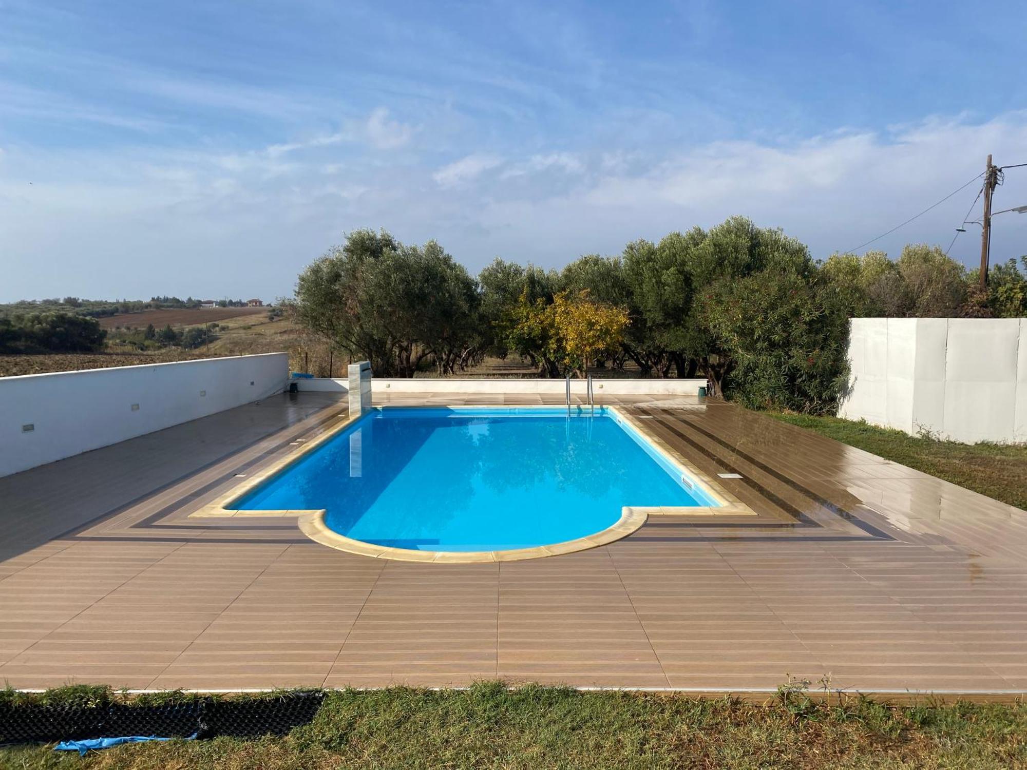 Villa Blue Apartments Agia Triada  Extérieur photo